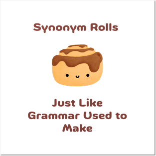 Synonym Rolls Just Like Grammar Used To Make Posters and Art